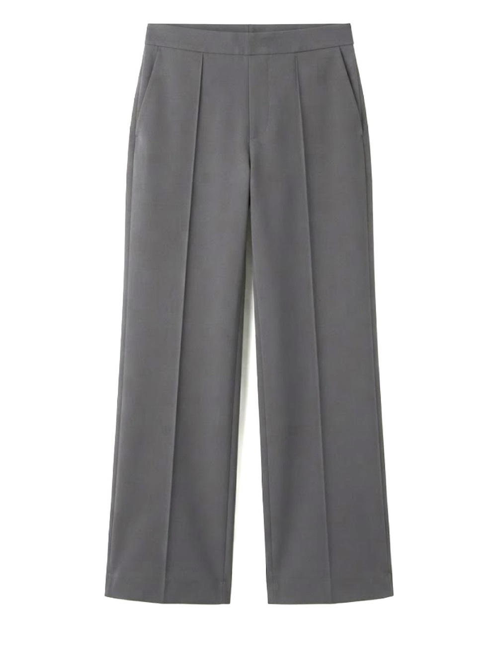 Marni dark charcoal gray wide leg pants 40